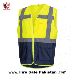 New Arrivals safety vest (navy & yellow)