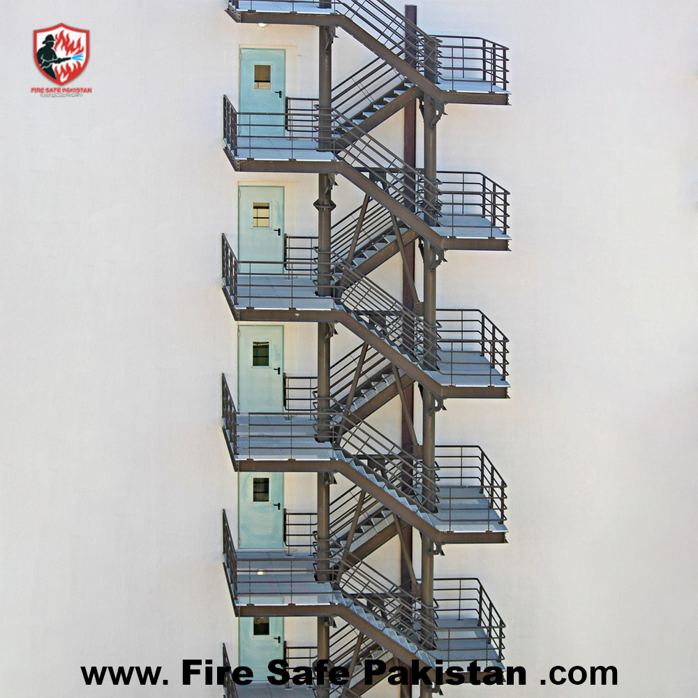 emergency exit stairs (14’x8″) emergency exit stairs (14’x8″)